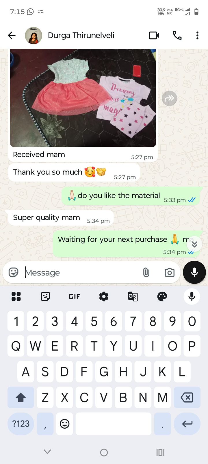 Customer review Happie Hugs