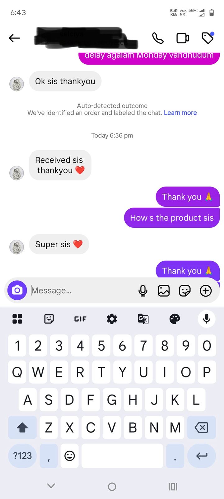 Customer review Happie Hugs