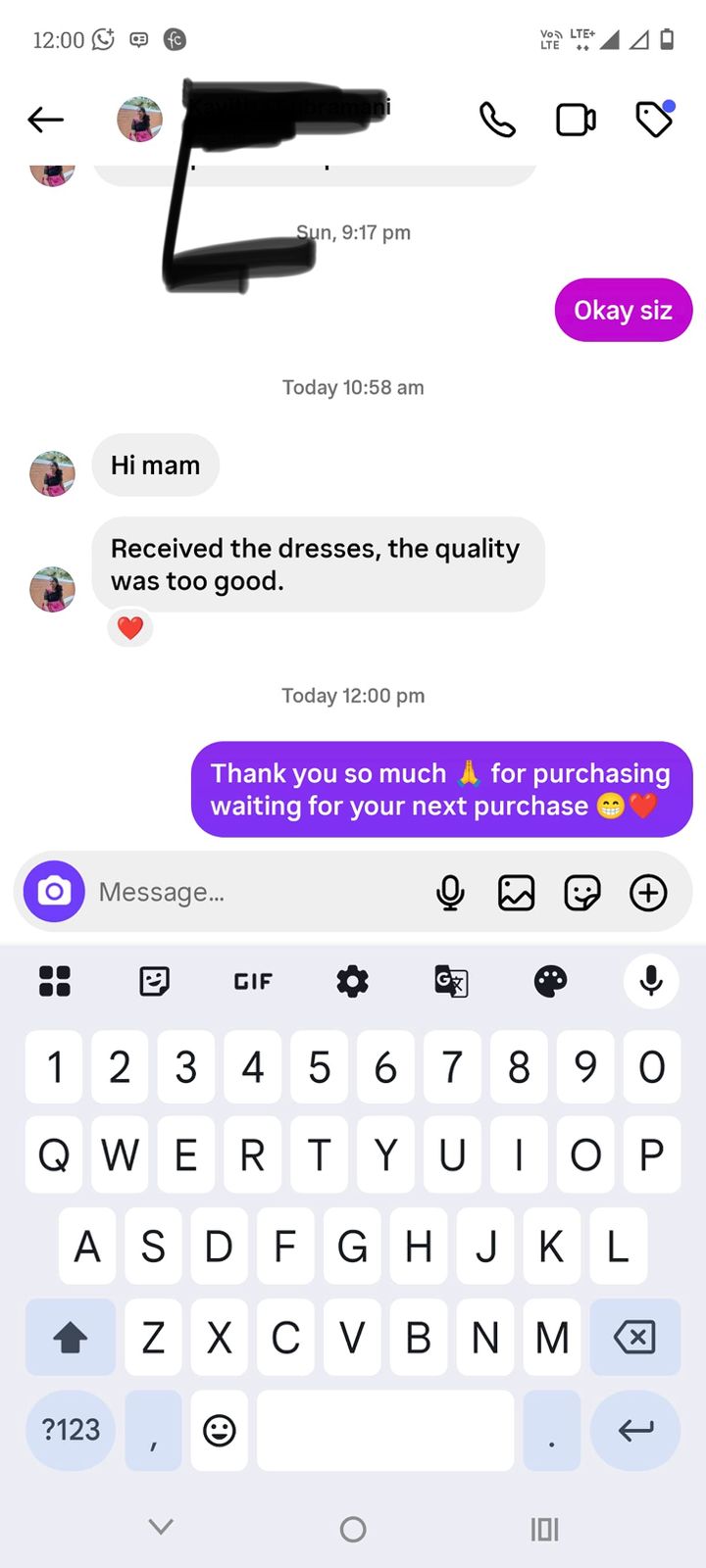 Customer review Happie Hugs