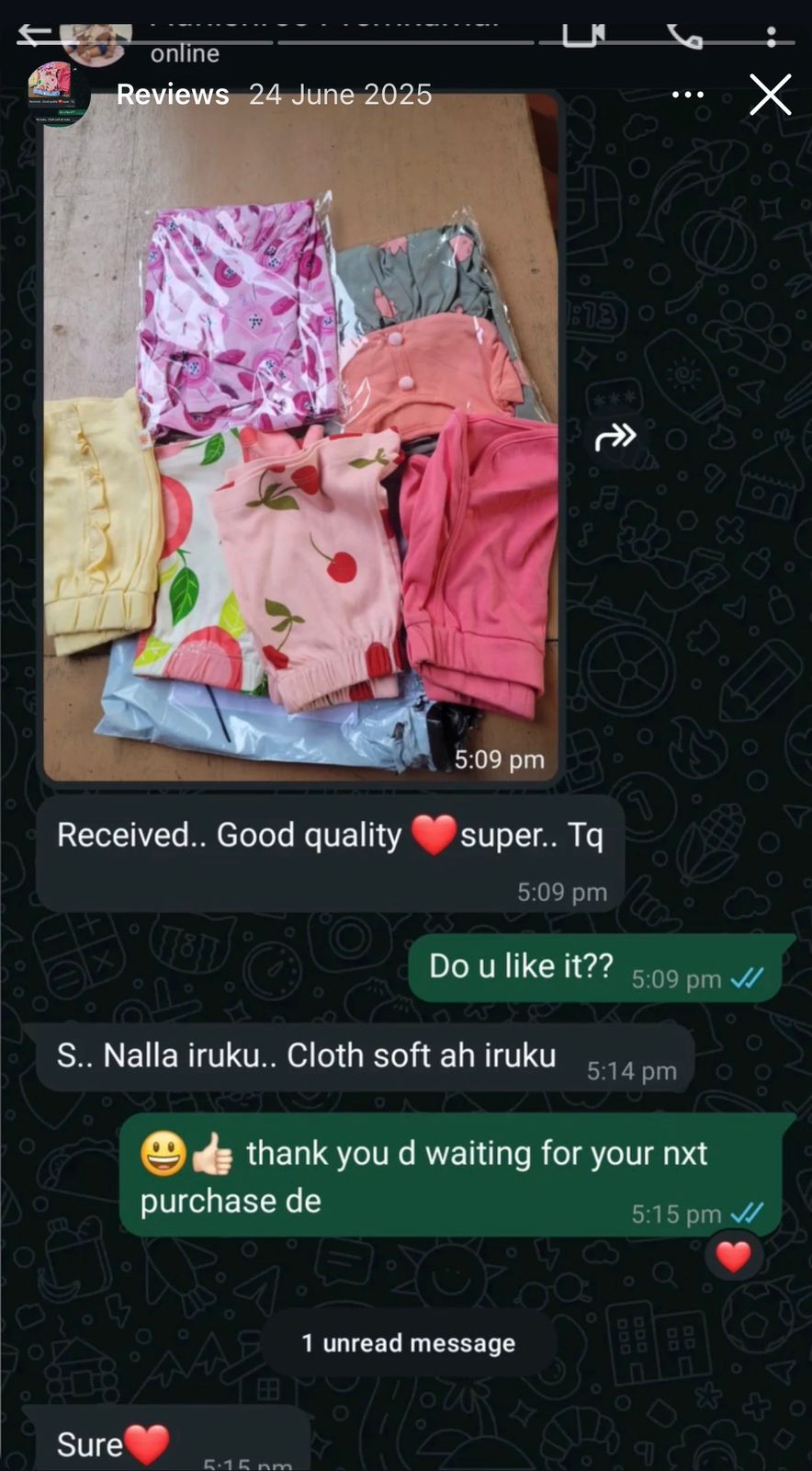 Customer review Happie Hugs